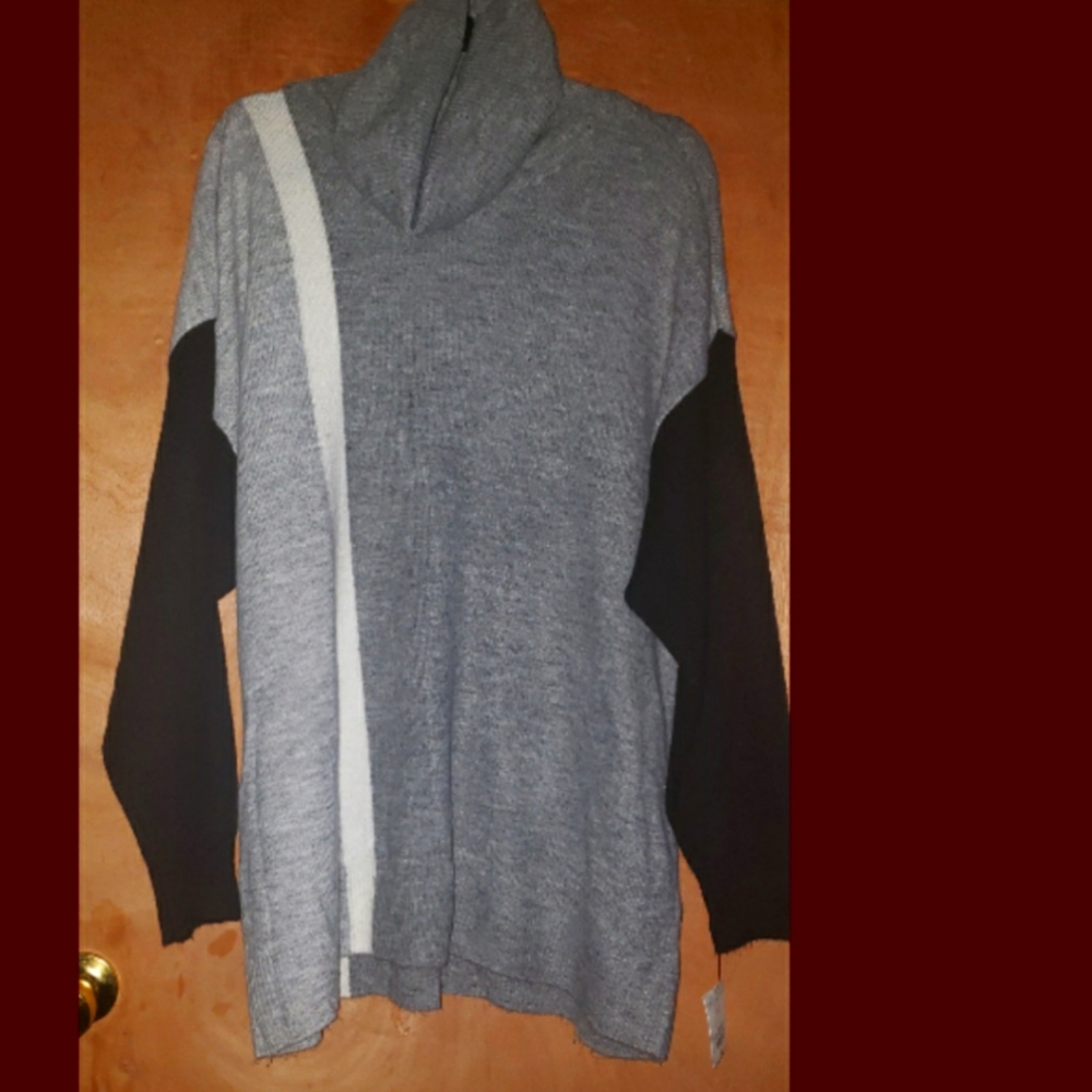 LIZ CLAIBORNE WEEKEND 1X TURTLENECK SWEATER NEW